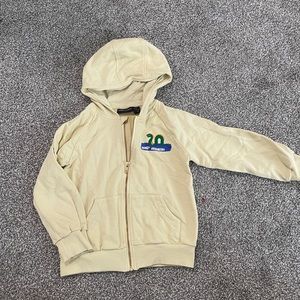 Mini Rodini lochness monster zip up hoodie